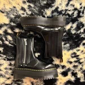 Doc Martens Black Platform Ankle Boots